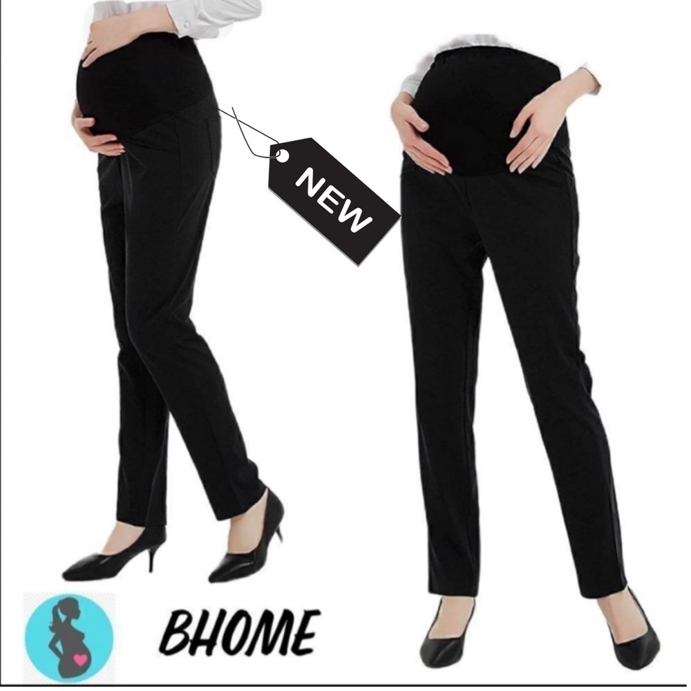 NWT Bhome Maternity Pull Pants Active Leggings Loungewear size M